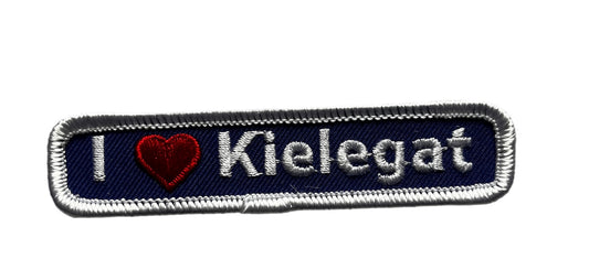 020 Geborduurd strijkembleem I Love Kielegat